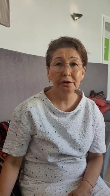 Видеоотзыв — Ада Спаева, появилось желание жить и делать, нашла работу на пенсии