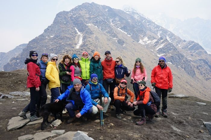 Команда на вершине Марди-Химал — Mardi Himal 2024